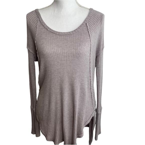 Free People Light Purple Long Sleeve Women Blouse Size Small - Picture 1 of 6